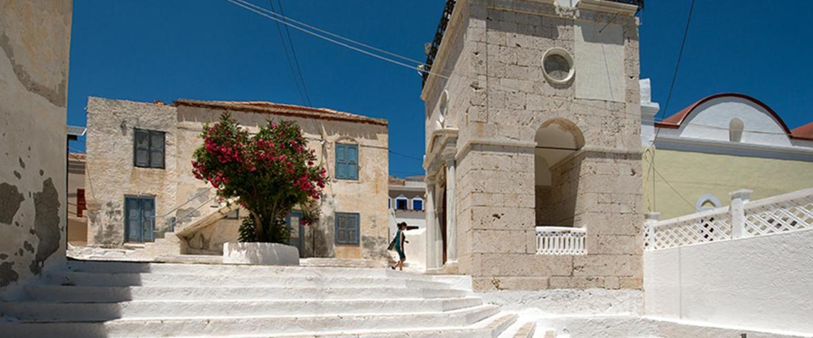 Villa Kalypso Chalki Town Eksteriør bilde
