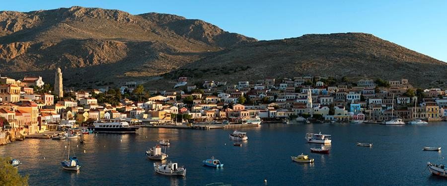 Villa Kalypso Chalki Town Eksteriør bilde