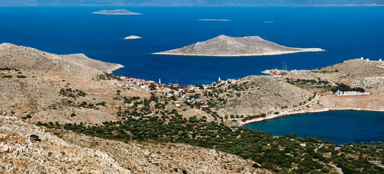 Villa Kalypso Chalki Town Eksteriør bilde